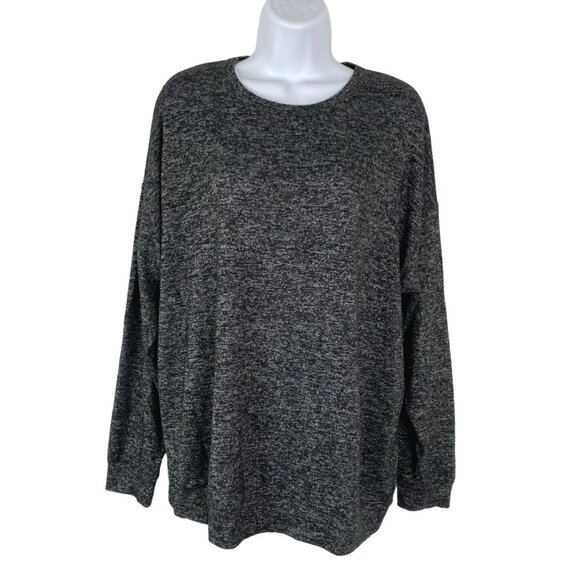 Athleta Mindful Pullover Top Long Sleeve Rayon Blend‎ Women's Medium - Picture 1 of 9